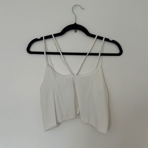 The Editors Market Strappy White Tank Top